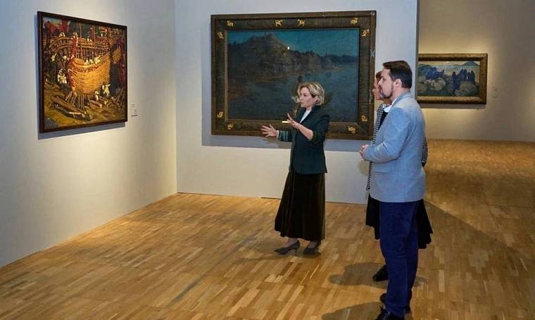 Министр культуры призвала посетить выставку Николая Рериха в Новой Третьяковке