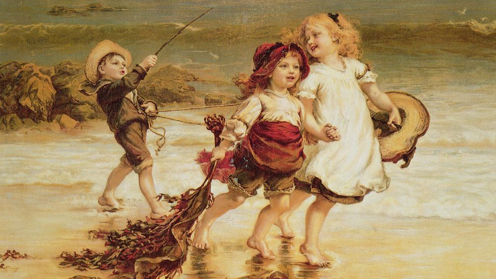 Беззаботное детство в идиллических картинах художника-викторианца Фредерика Моргана