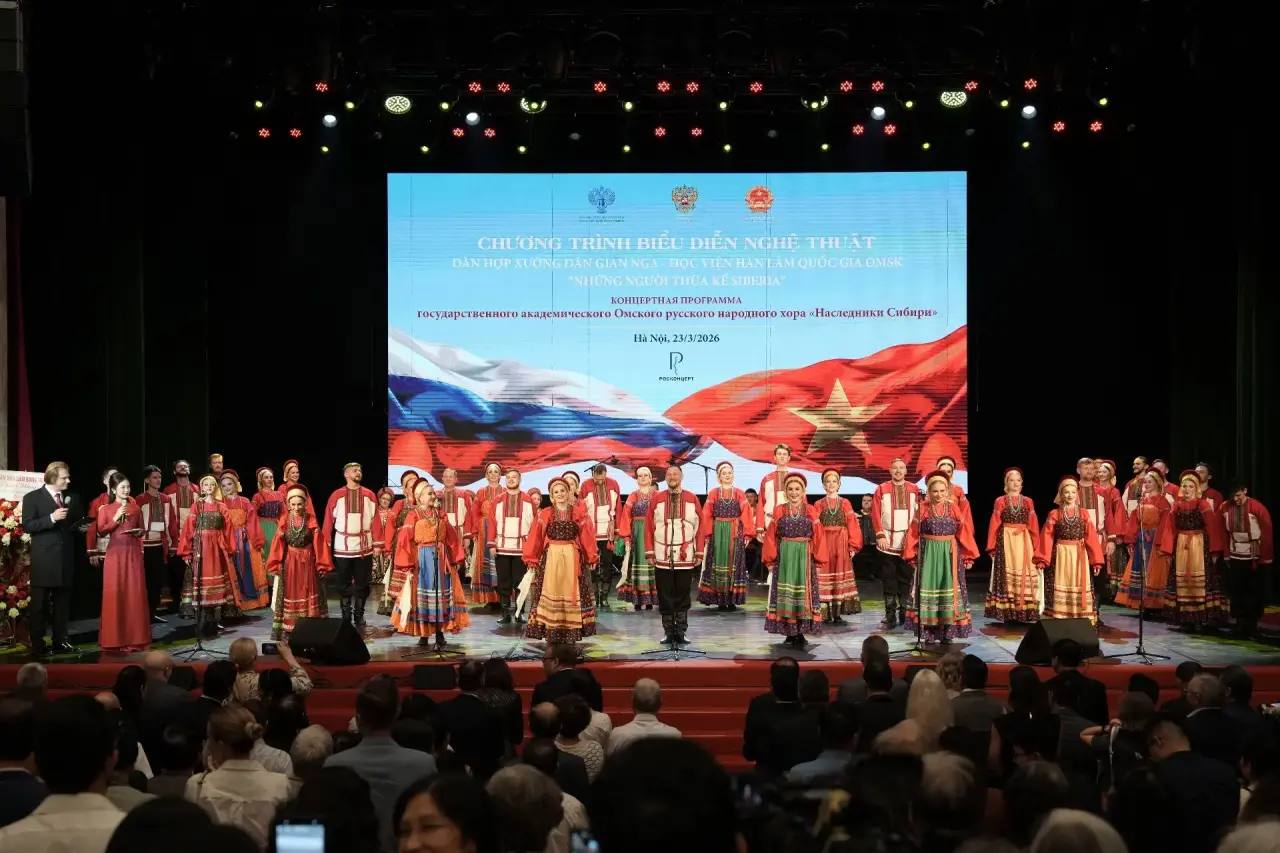 Концерт-открытие Дней российской культуры прошел в Ханое с аншлагом 