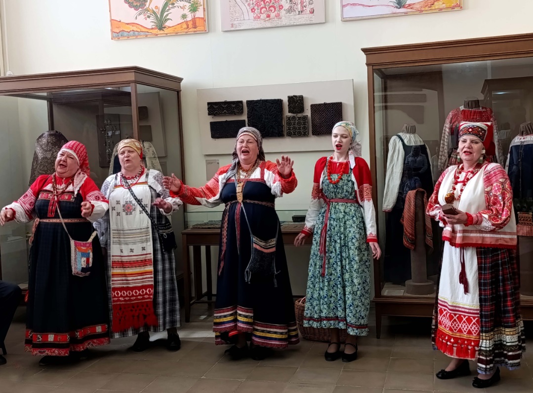 Фольклорный ансамбль «Талан» выступил в музее «Русская старина»