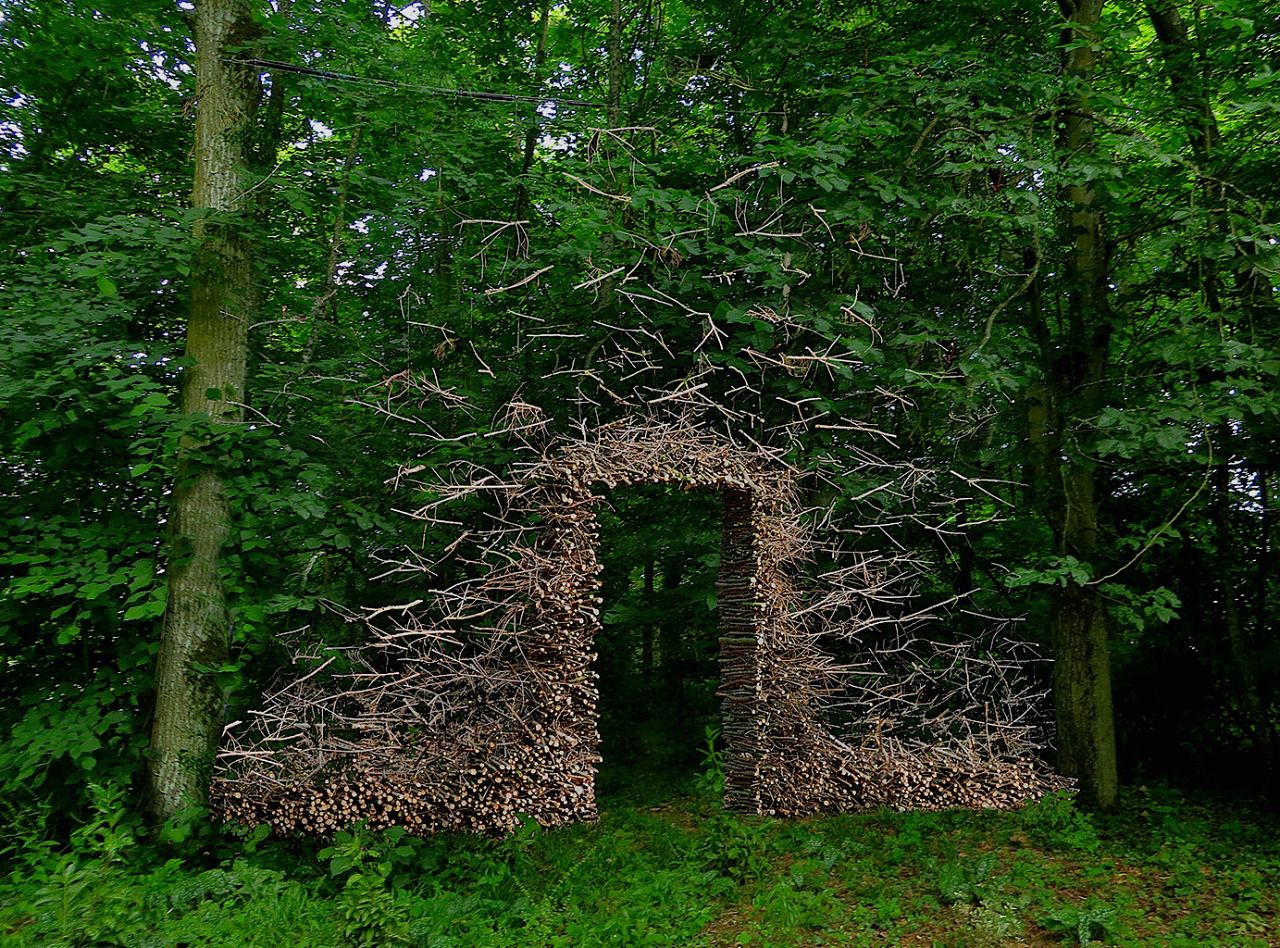 Ленд-арт немецкой художницы Корнелии Конрадс 