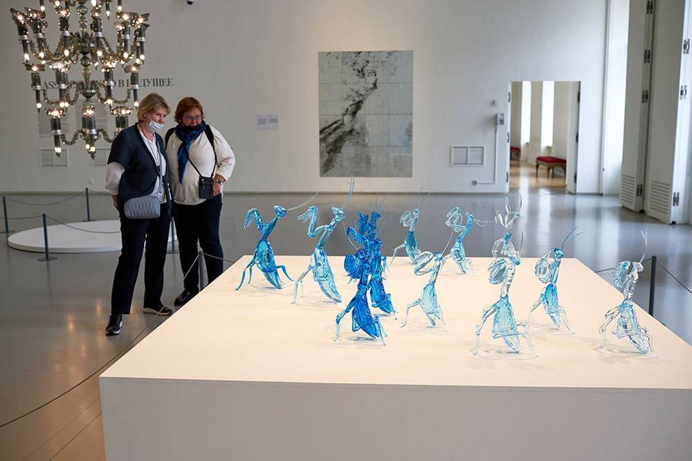 Выставка "Glasstress. Окно в будущее" в Эрмитаже. Фоторепортаж