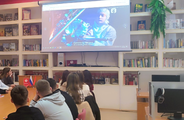 В Приднестровье студентам-филологам показали документальные фильмы о достижениях российской науки