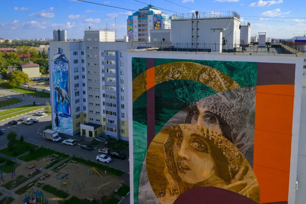 В Омске открылся музей муралов