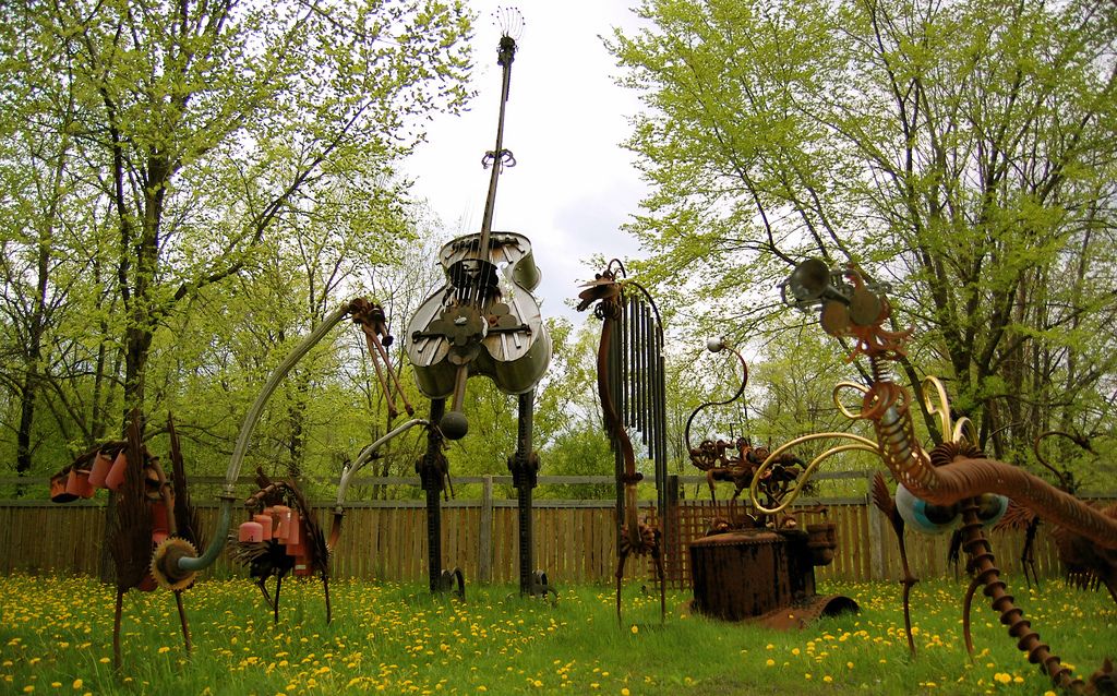 Парк металлических скульптур Тома Эвери