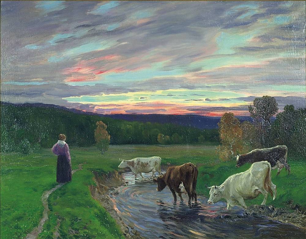 Кристиан Скредсвиг. Норвежская живопись 