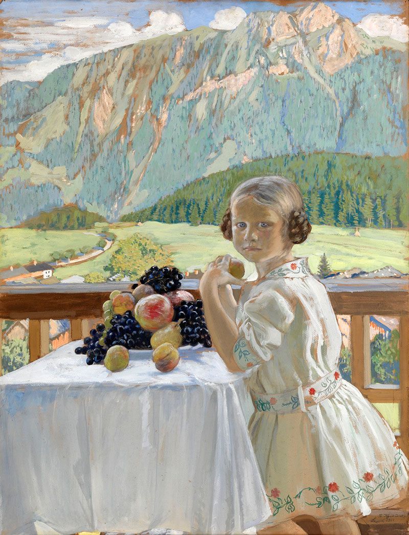 Великие художники и их картины. Борис Кустодиев