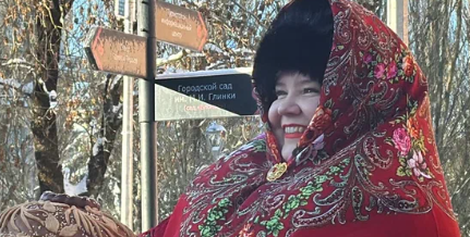 В Смоленске представители 64 российских регионов одновременно исполнили песню «Катюша»