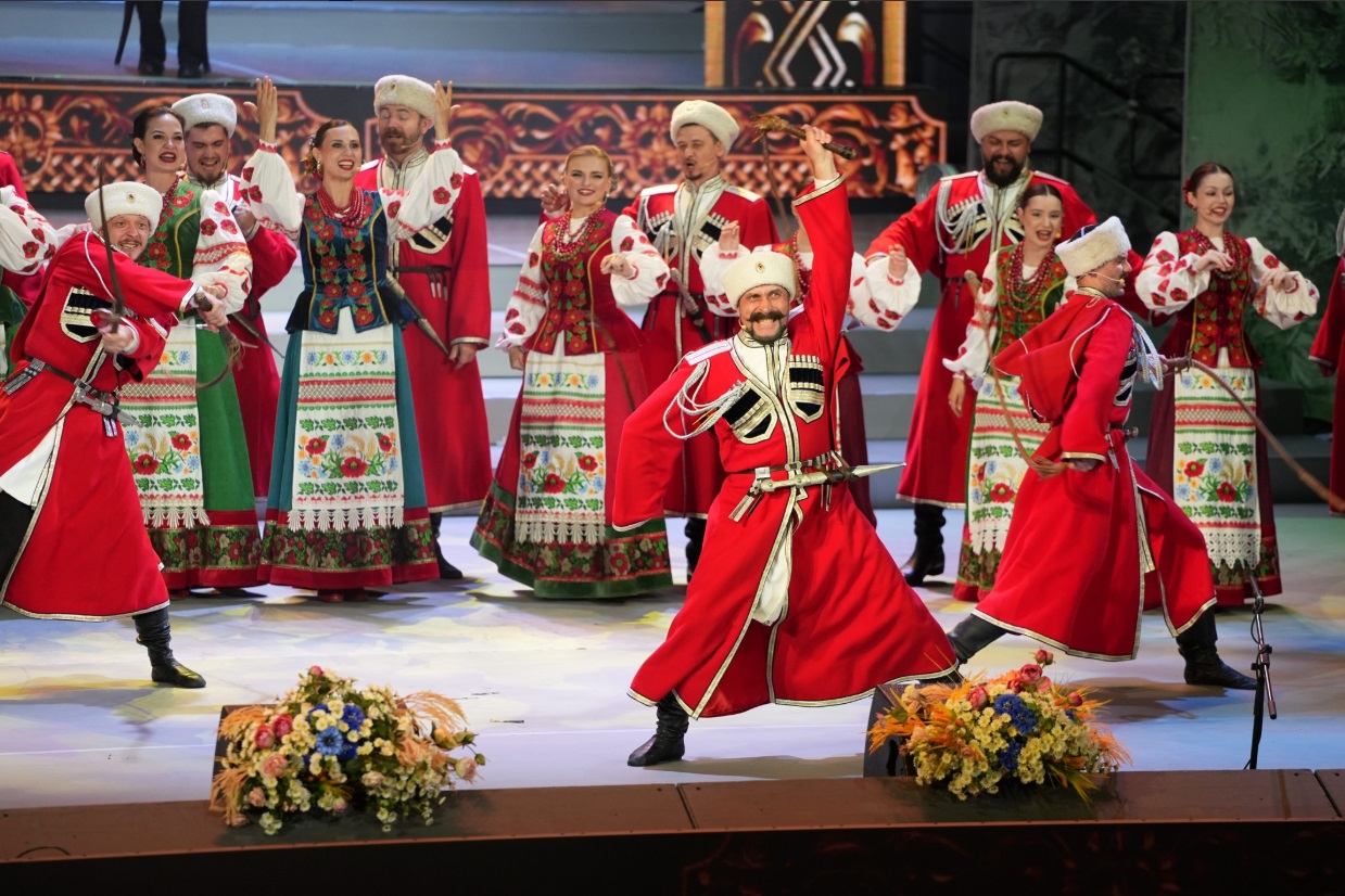 Кубанский казачий хор выступил на Форуме регионов Беларуси и России