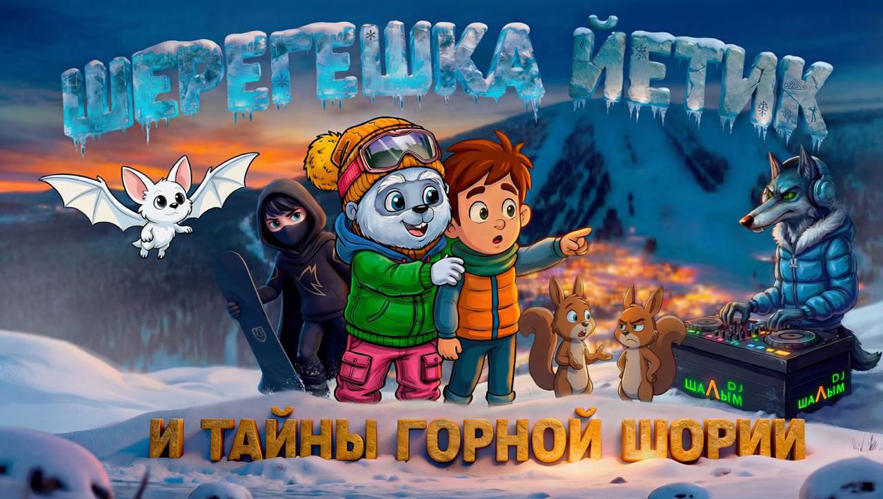 Состоялась премьера мультфильма о талисмане Кузбасса йети Шерегешке 